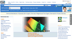 Desktop Screenshot of gfschemicals.com